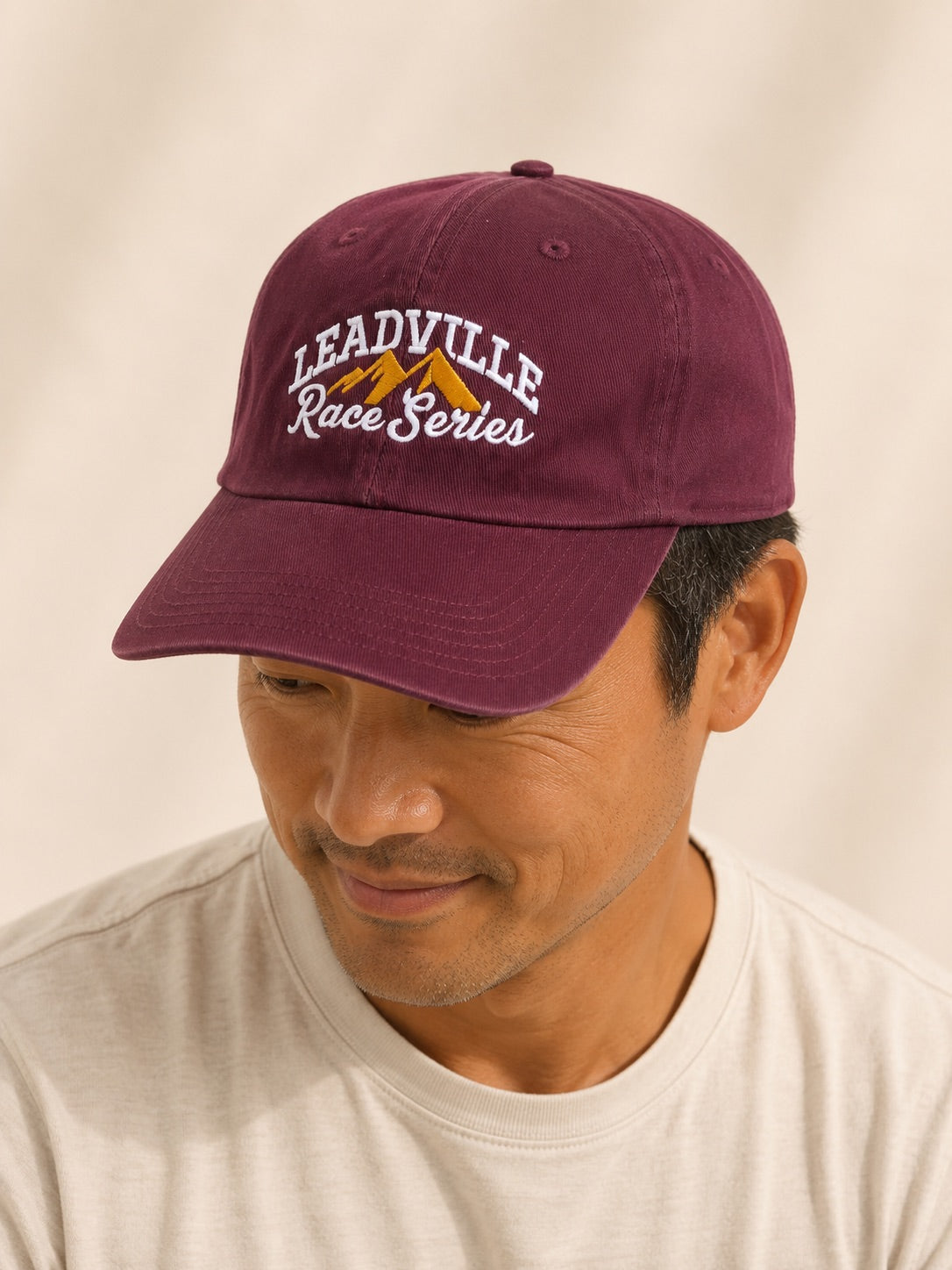 LRS Maroon Curve Brim