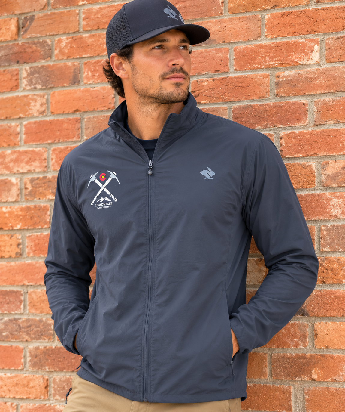 LRS Mens Rabbit Warm Up & Go Jacket - Black
