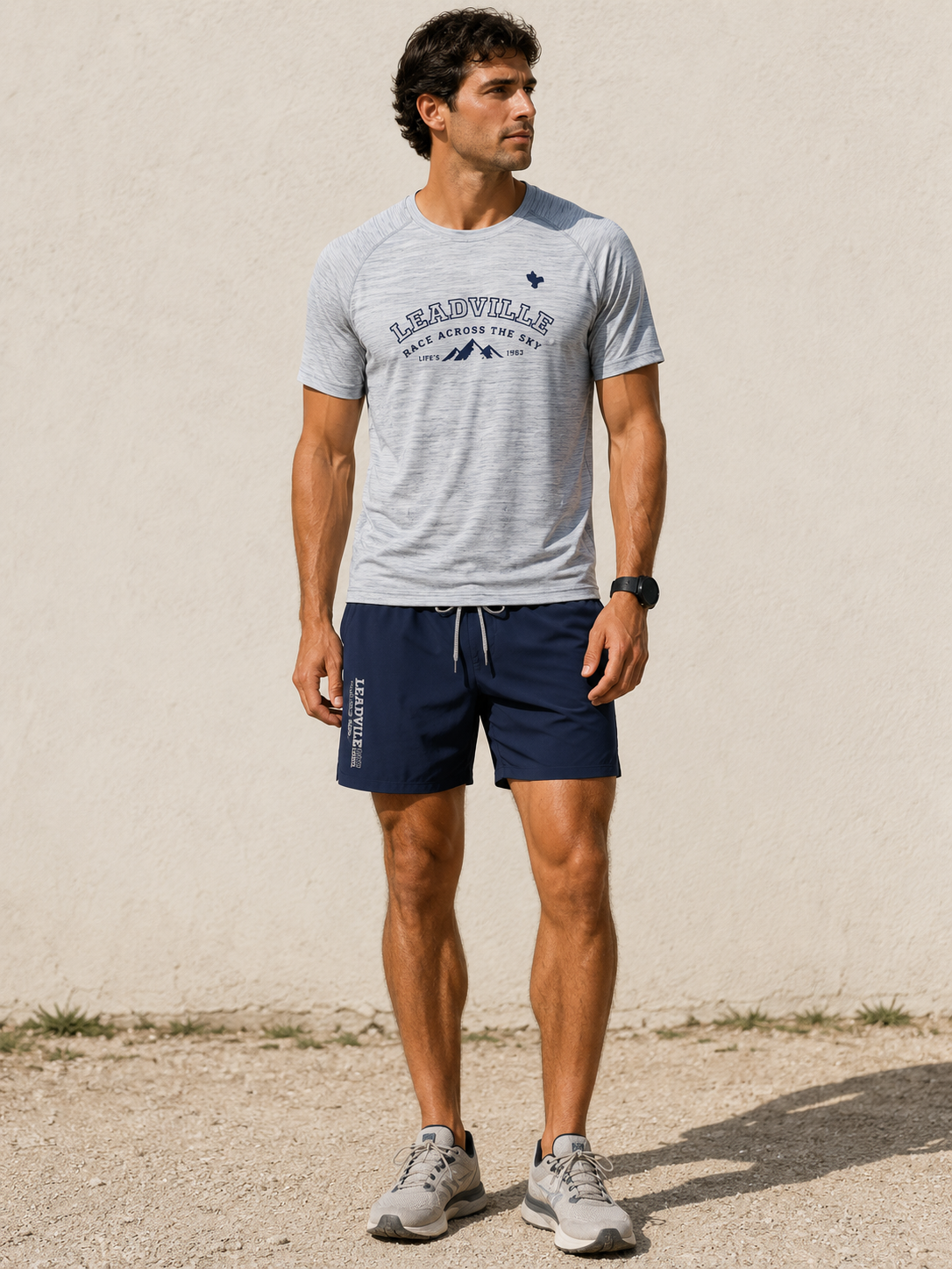 LRS Mens Rabbit Cruisers 5" Shorts - Blue