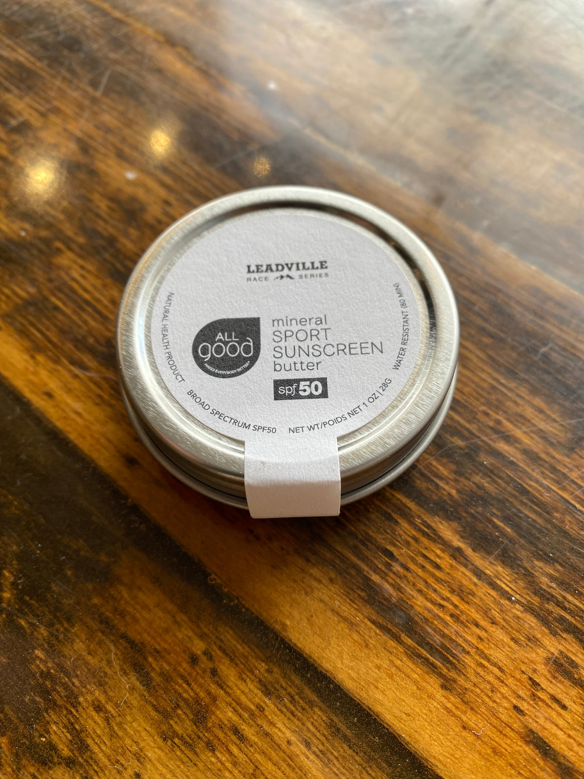 LRS All Good Organic Sunscreen Butter- SPF 50