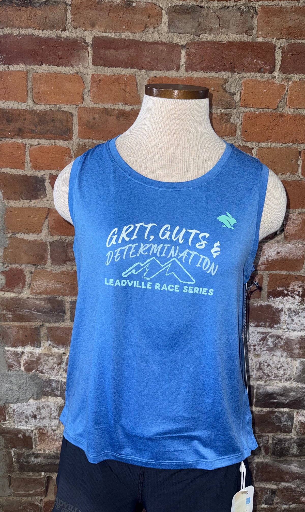 LRS Womens Rabbit EZ Tank GRIT- Sonic Blue