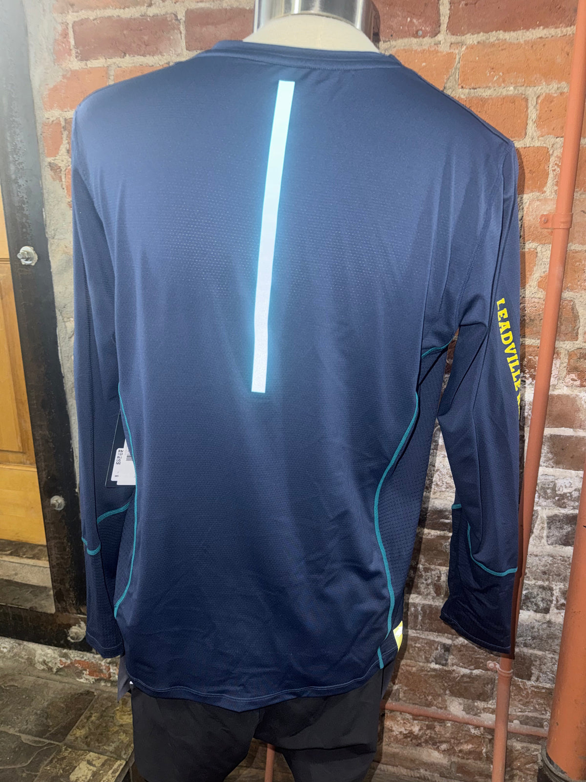 LRS Mens Rabbit Tempo Tee LS - Blue Kayak