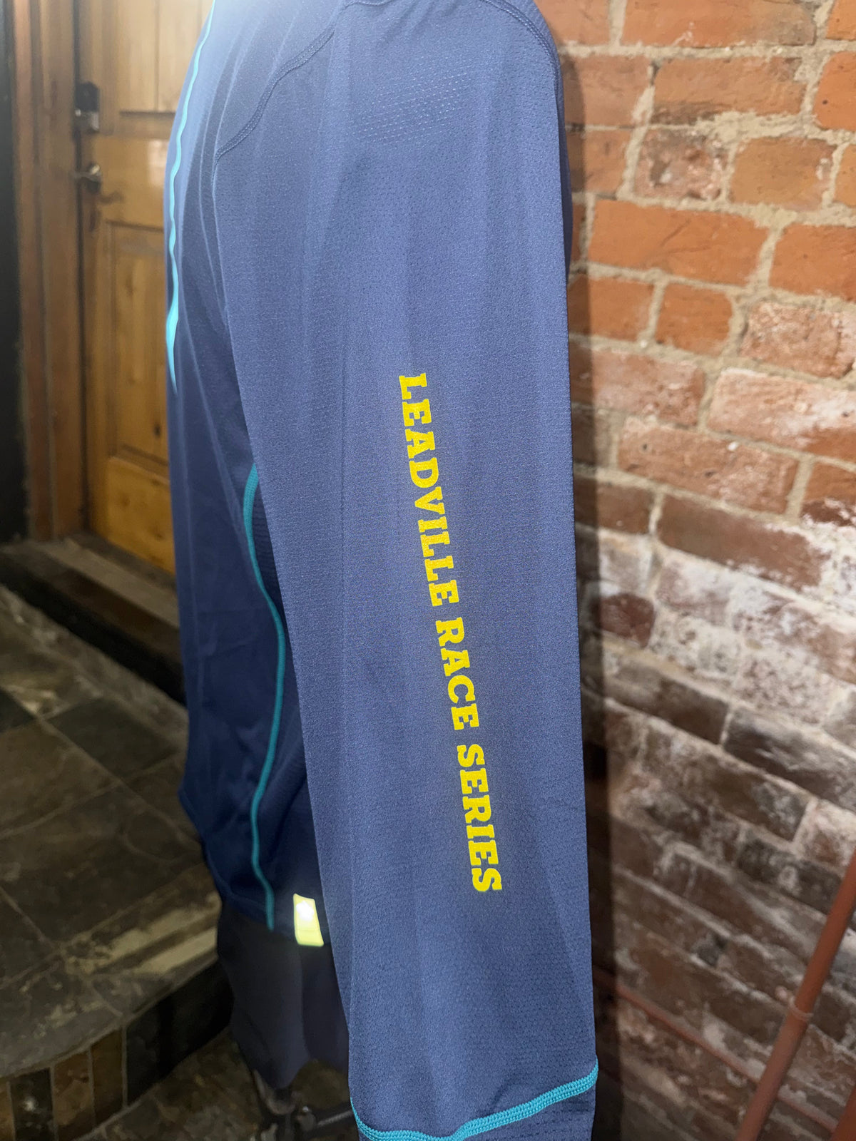 LRS Mens Rabbit Tempo Tee LS - Blue Kayak