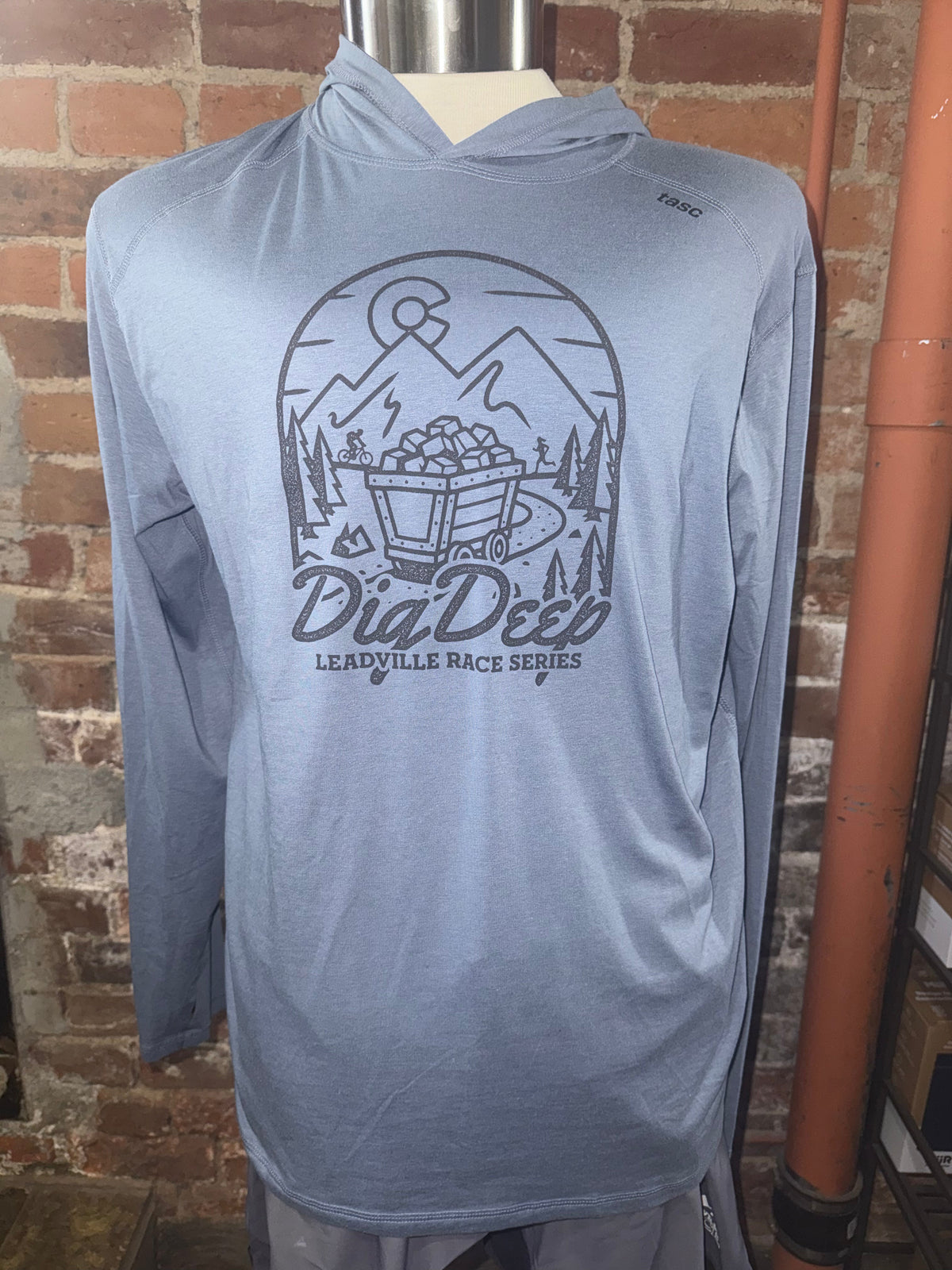 LRS Mens TASC Dig Deep Hoodie Tee
