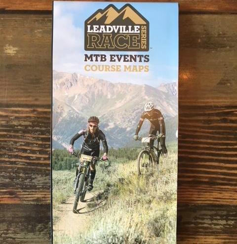 LRS Leadville Trail 100 MTB and Silver Rush 50 MTB Map - Folded