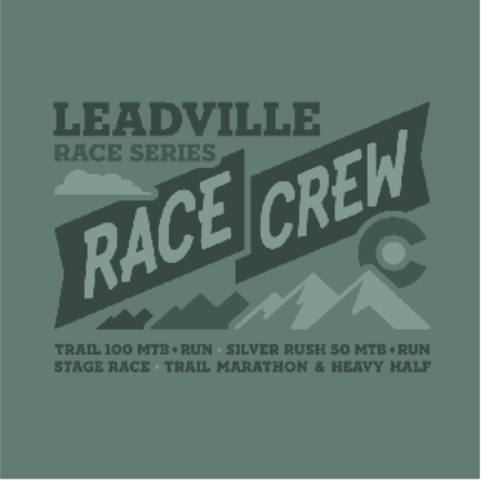 LRS Unisex Race Crew Tee- Pine