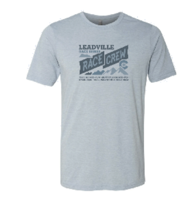 LRS Unisex Race Crew Tee- Stonewash Denim