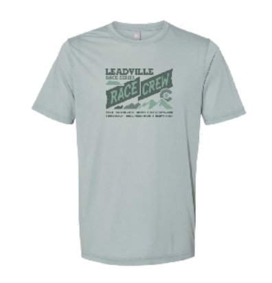 LRS Unisex Race Crew Tee- Stonewash Green