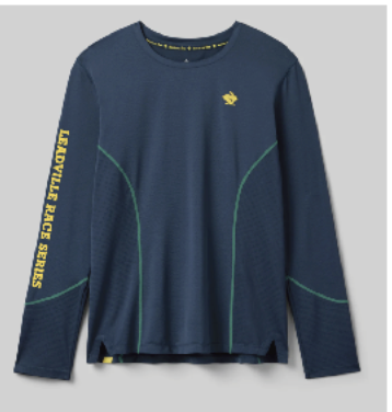 LRS Mens Rabbit Tempo Tee LS - Blue Kayak