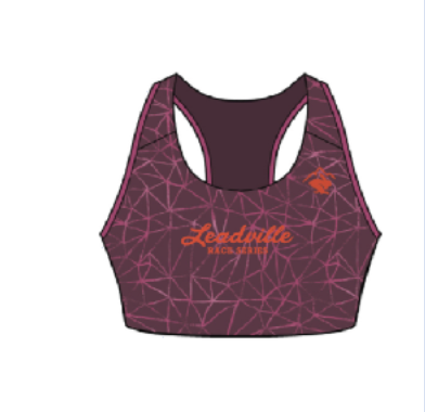 LRS Womens Rabbit Hydration Trail Bra - Mauve Trails