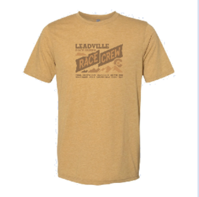 LRS Unisex Race Crew Tee- Gold