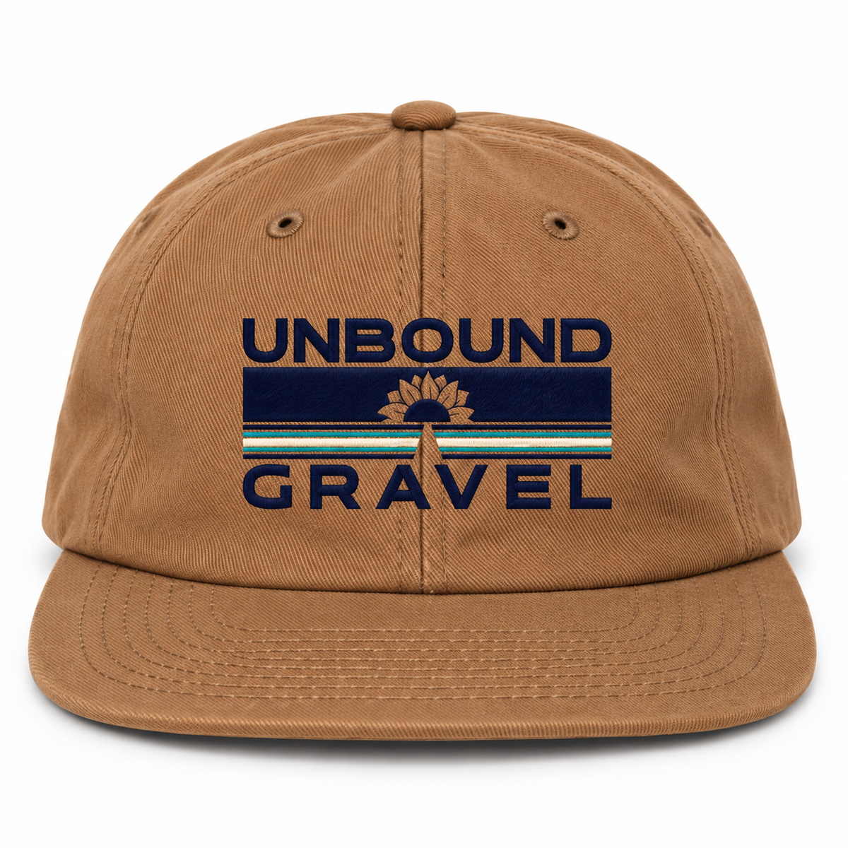 UNBOUND Gravel Brushed Cotton Unstructured Flat Brim