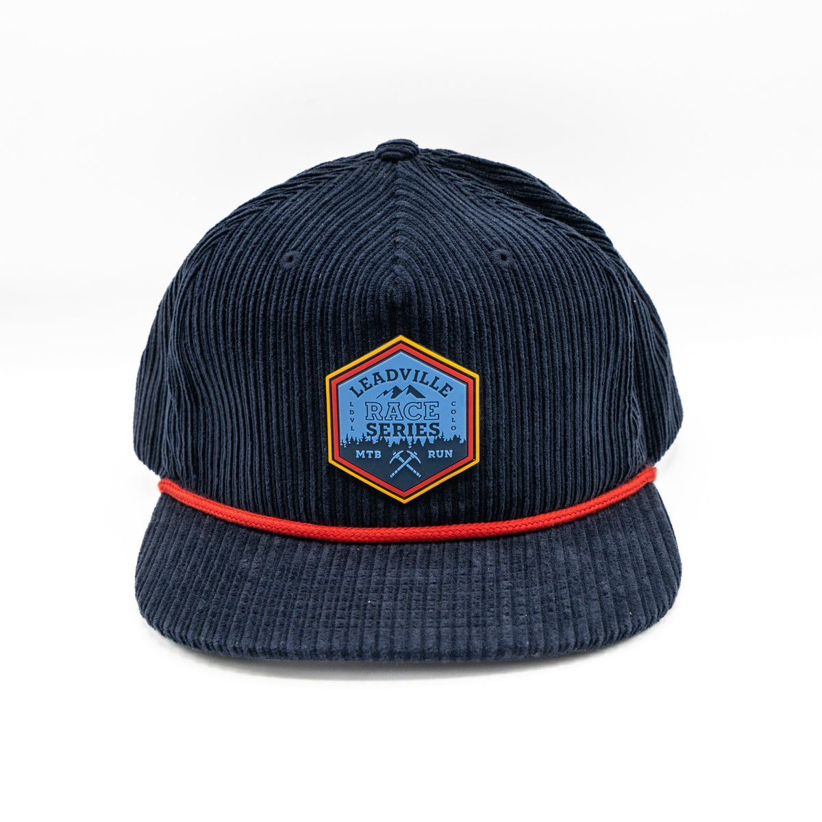 LRS Leadville Race Series Corduroy Flat Brim Trucker