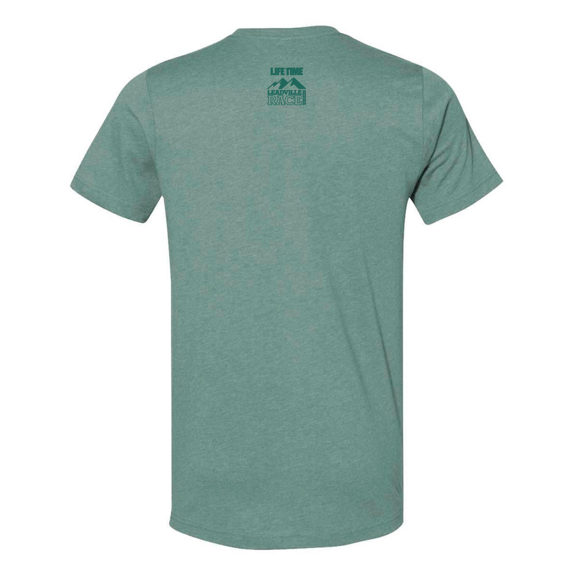 LRS Race Crew Tee- Heather Dusty Blue