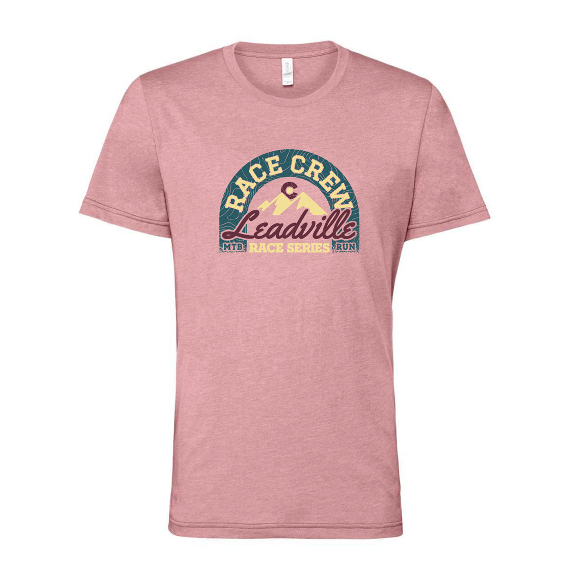 LRS Race Crew Tee- Heather Orchid