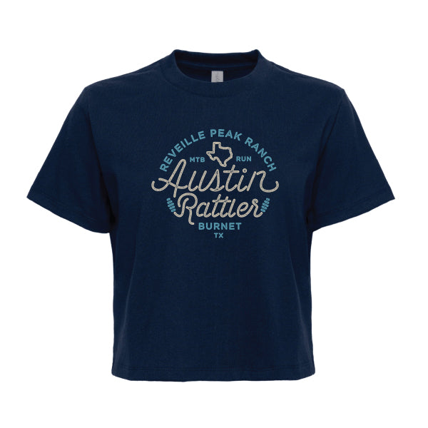 Austin Rattler Women's Cropped Tee - PREORDER