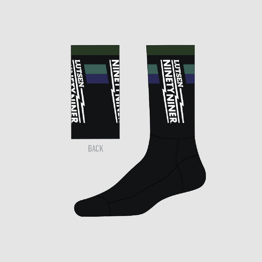 Lutsen Cuore Black Socks