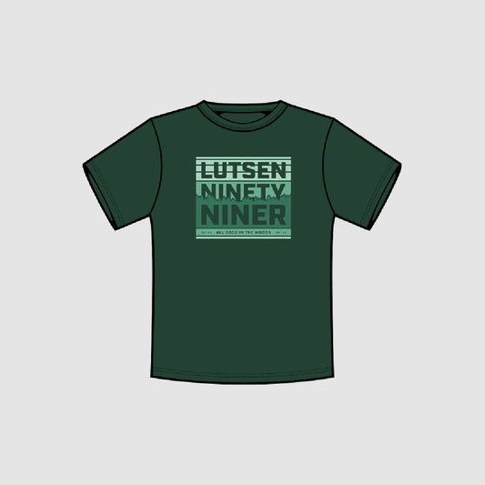 Lutsen 99er Unisex Tee (Forest Green)