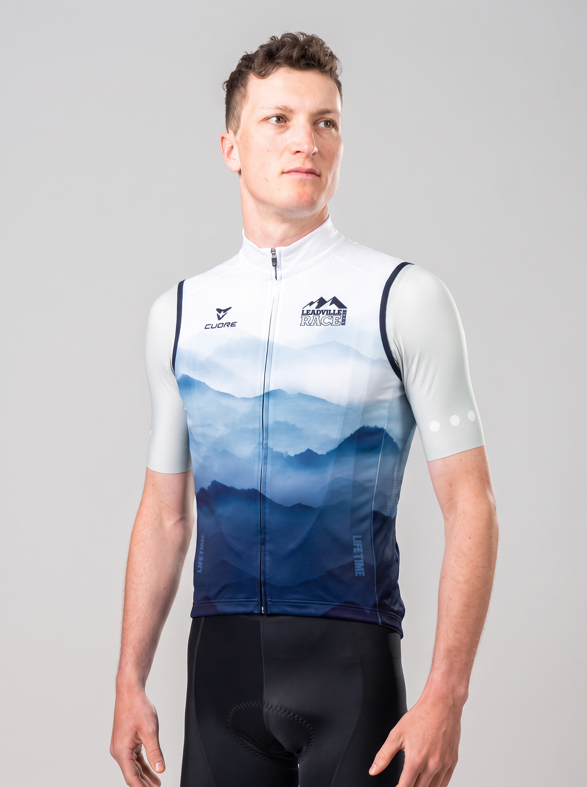 LRS Cuore Silver Splash Vest w/pockets - Mens