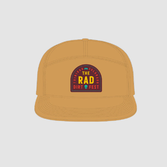 The Rad Flat Brim Hat (Biscuit)