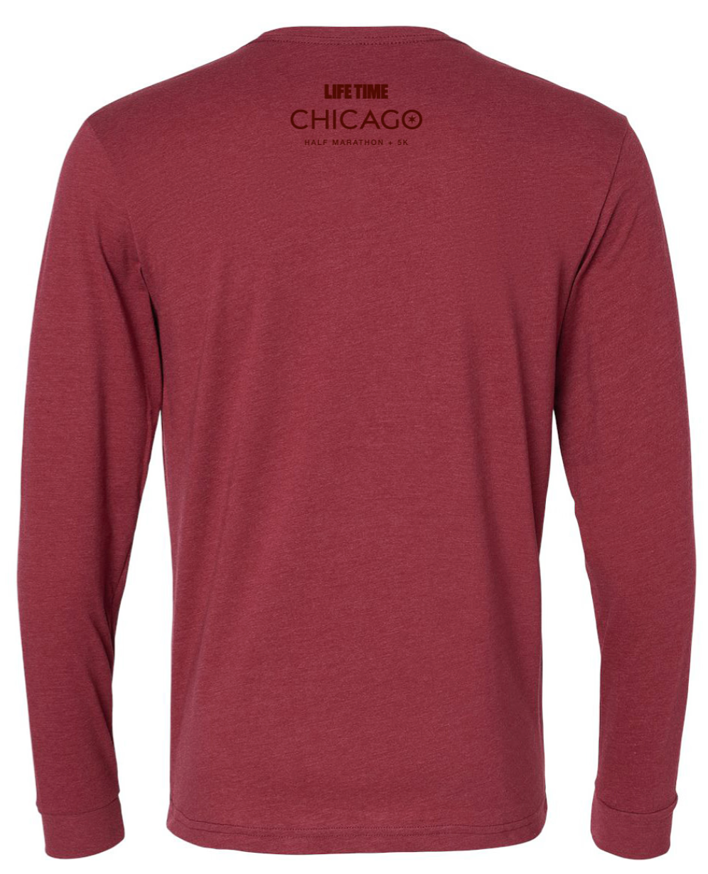 Chicago Fall Half Unisex CVC Long Sleeve T-Shirt