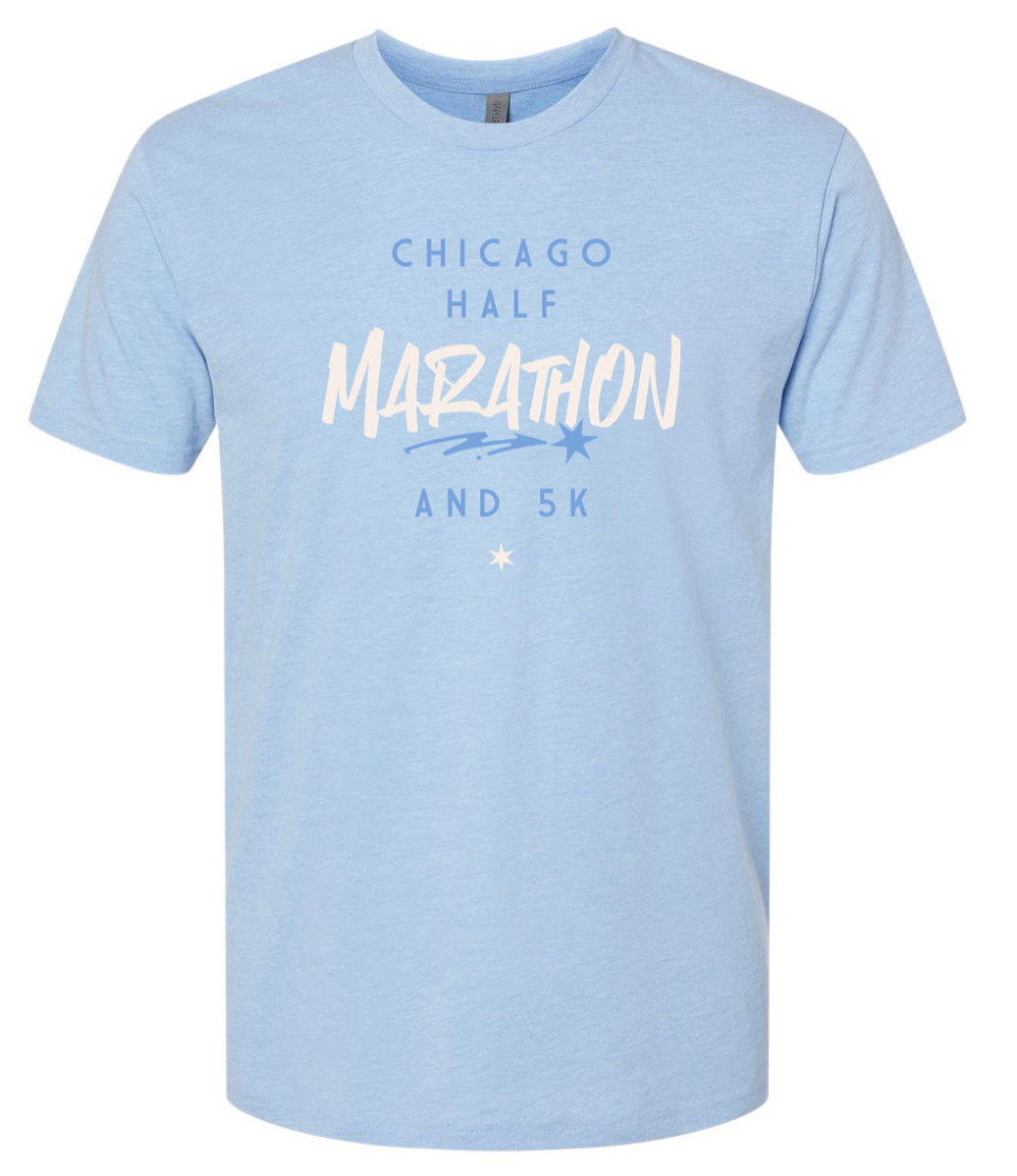 Men's Chicago Half Unisex CVC T-Shirt