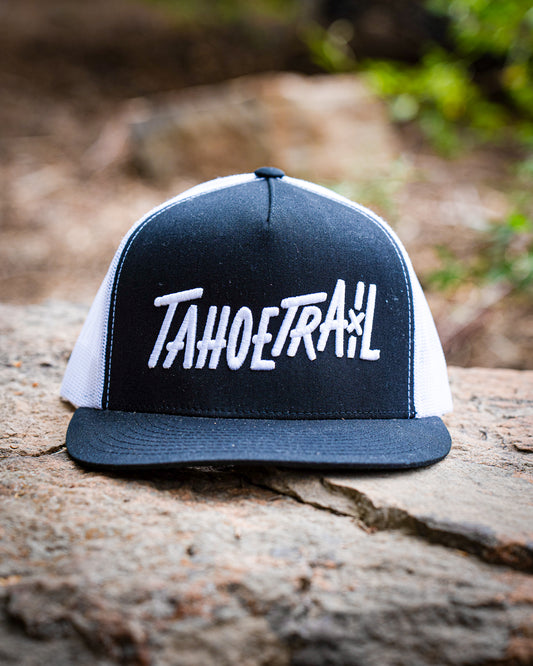 Tahoe Trail - Black Trucker Hat