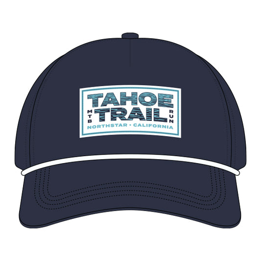 Tahoe Trail Curved Brim Hat (Navy)