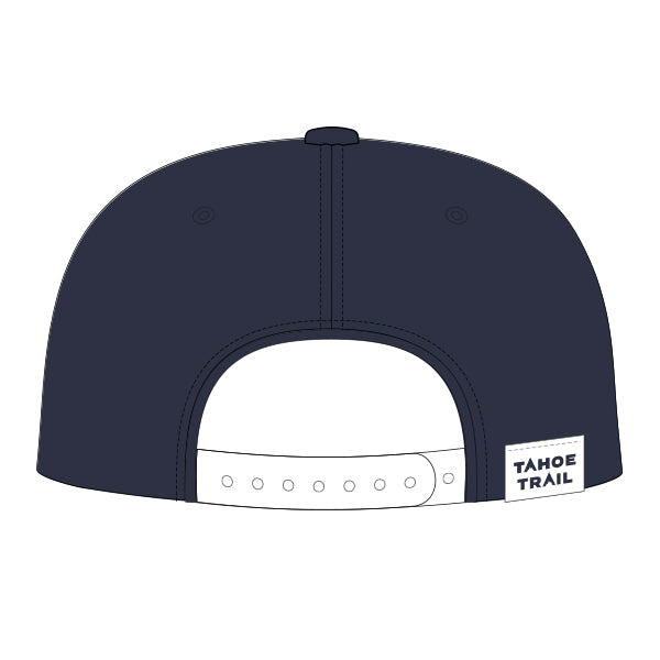 Tahoe Trail Curved Brim Hat (Navy)