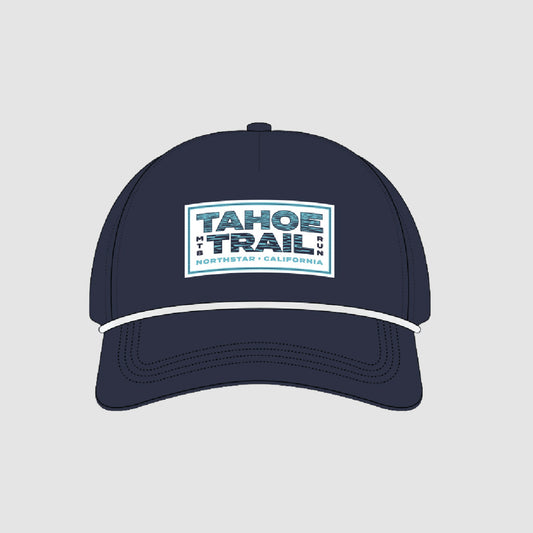 Tahoe Trail Curved Brim Hat (Navy)