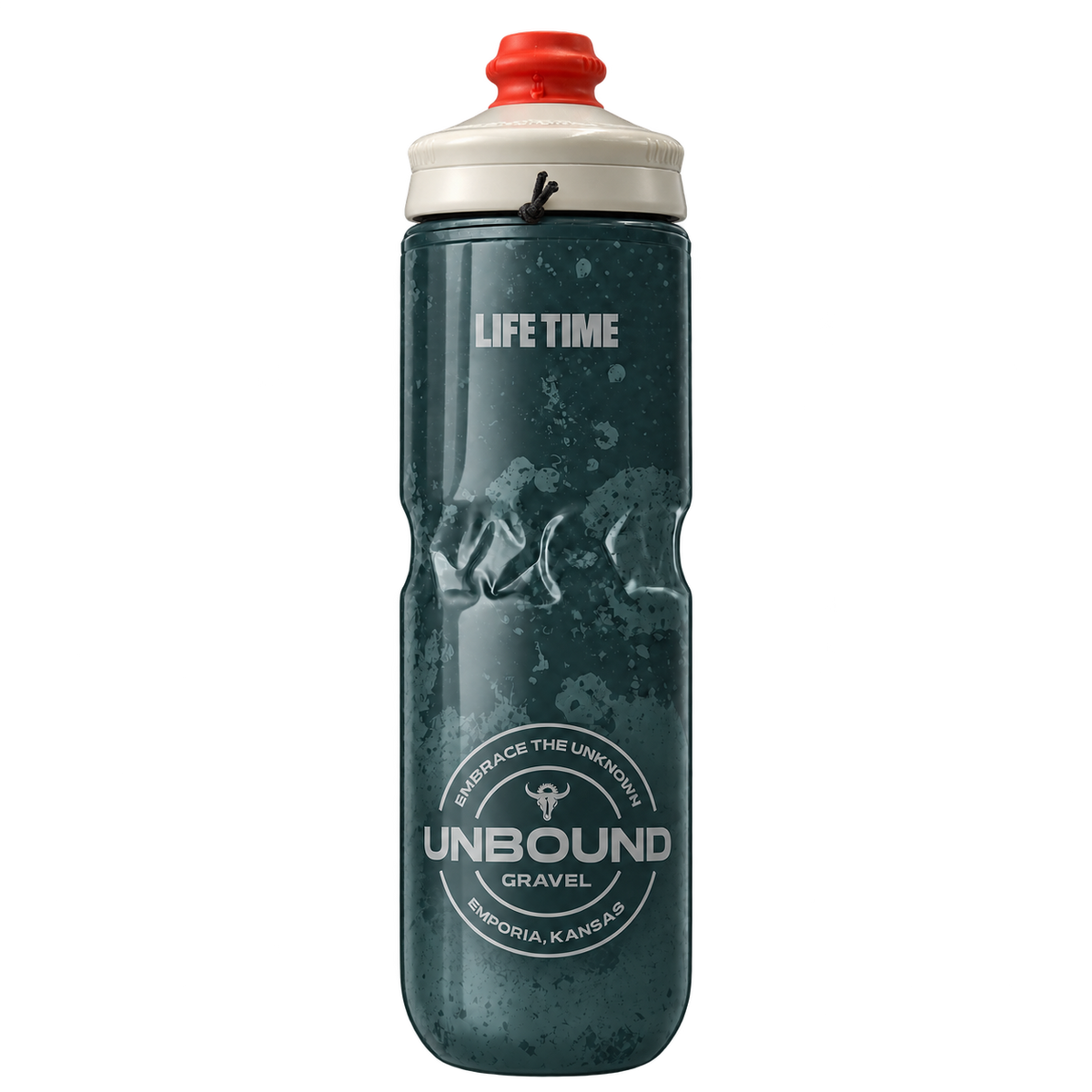 UNBOUND Gravel HydraPak Polar Surge 25oz Water Bottle
