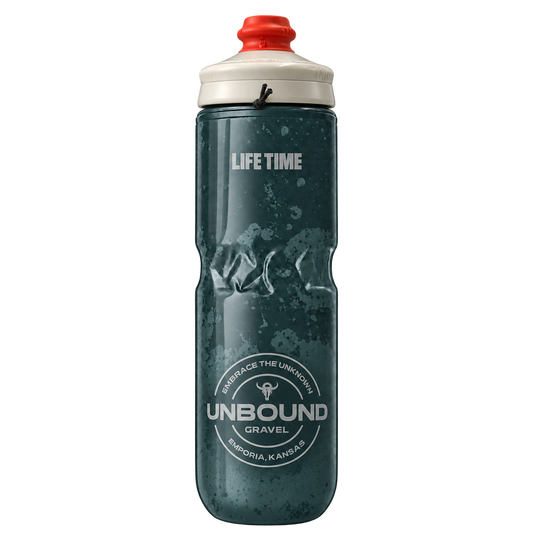 UNBOUND Gravel HydraPak Polar Surge 25oz Water Bottle