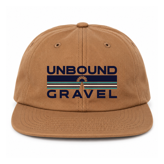 UNBOUND Gravel Brushed Cotton Unstructured Flat Brim