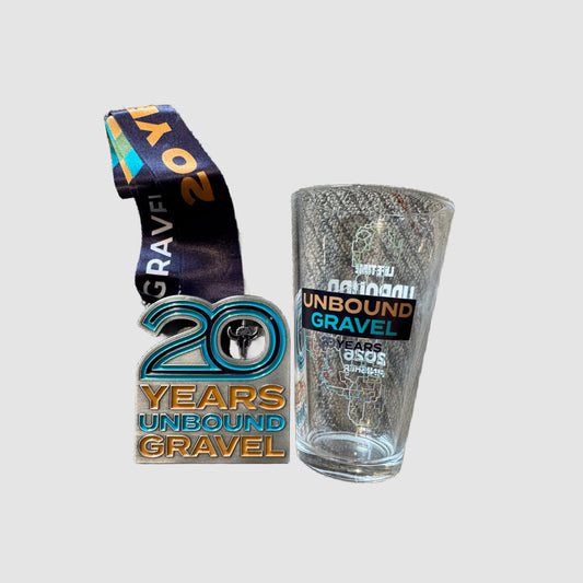 Finisher Medal & Pint Glass (25, 50, 100, 200, XL)