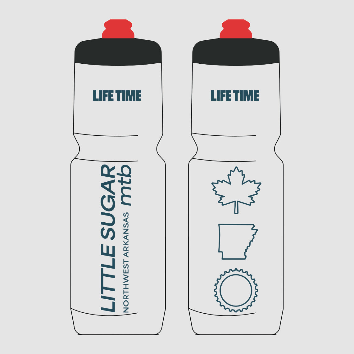 Little Sugar Clear Water Bottle