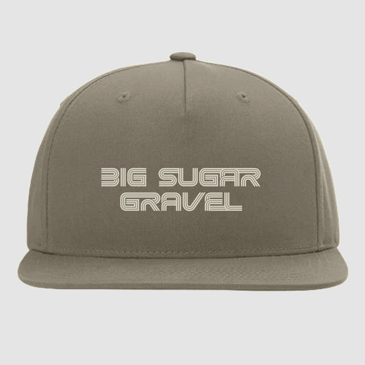 Big Sugar Khaki Flat Brim Hat