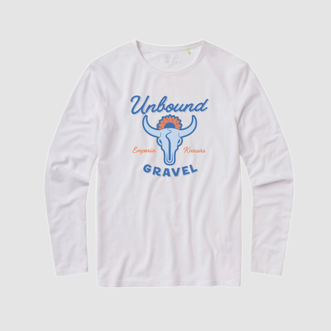 UNBOUND Gravel Women's White Long Sleeve Tee