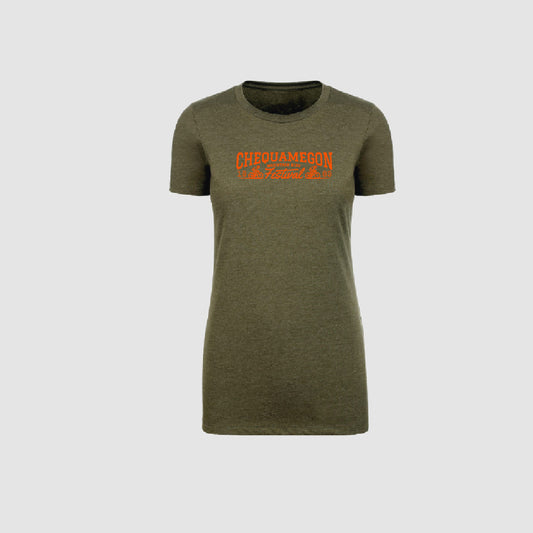 Chequamegon Women's Tee (Green)