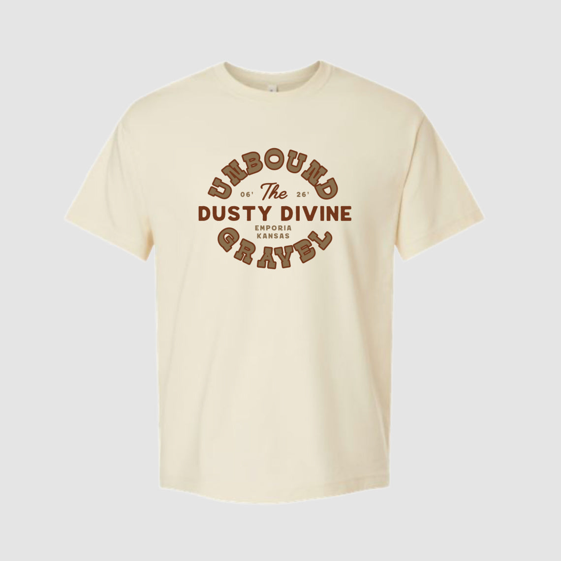 UNBOUND Unisex Natural Tee
