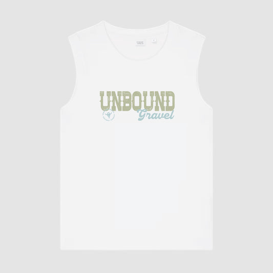 UNBOUND Gravel Women's White Tank