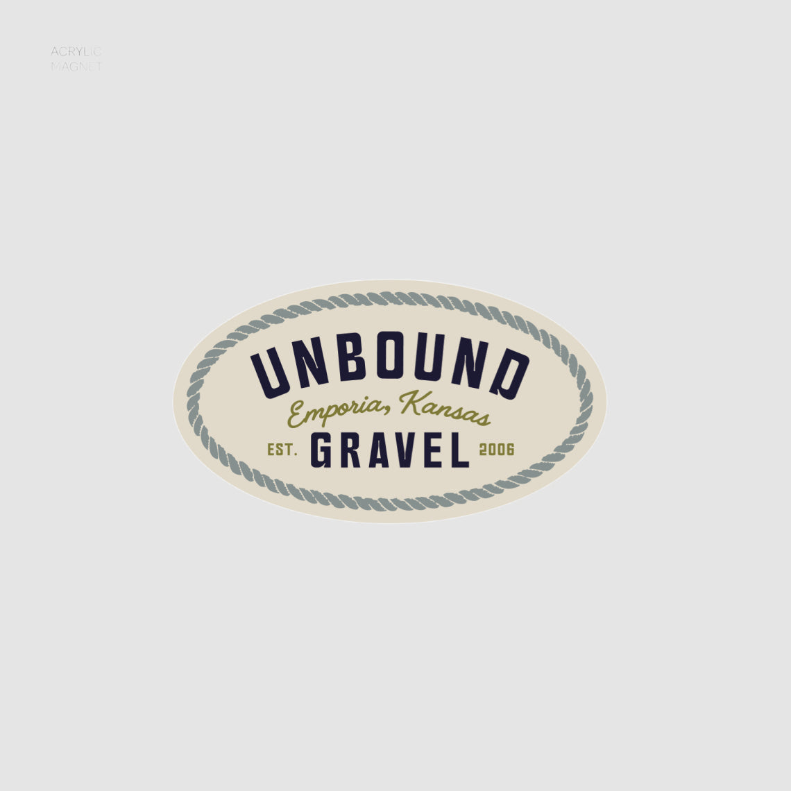 UNBOUND Acrylic Magnet