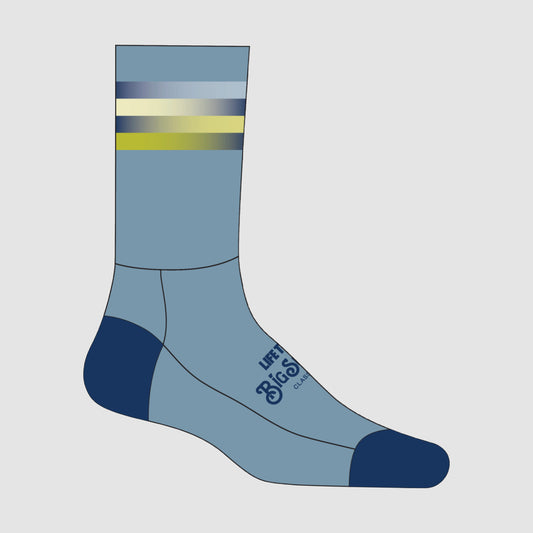 Big Sugar Classic 6" Sock (Powder Blue) - Preorder