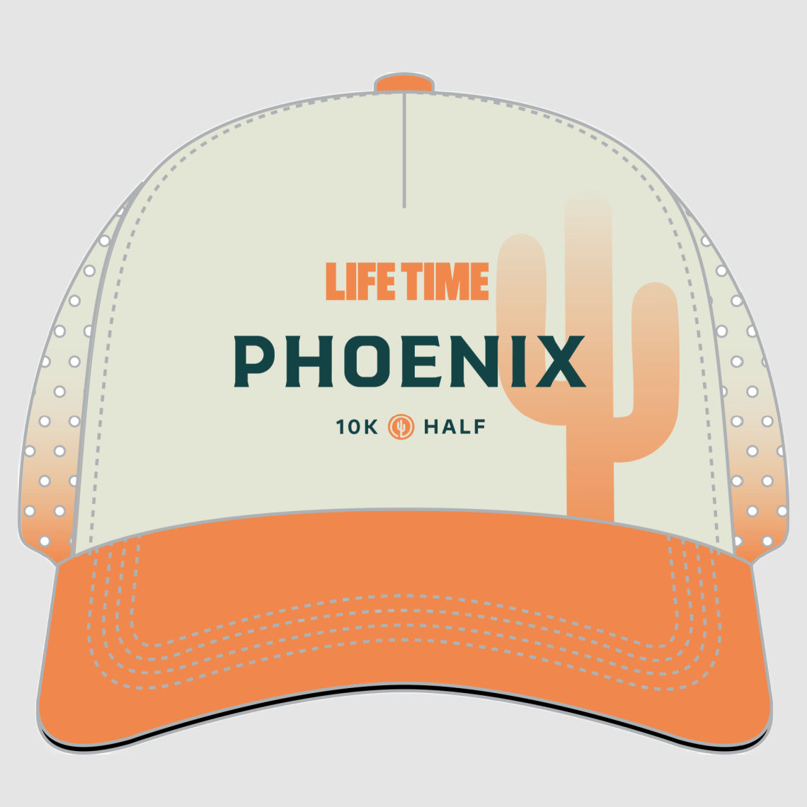 Phoenix Ivory & Orange Hat
