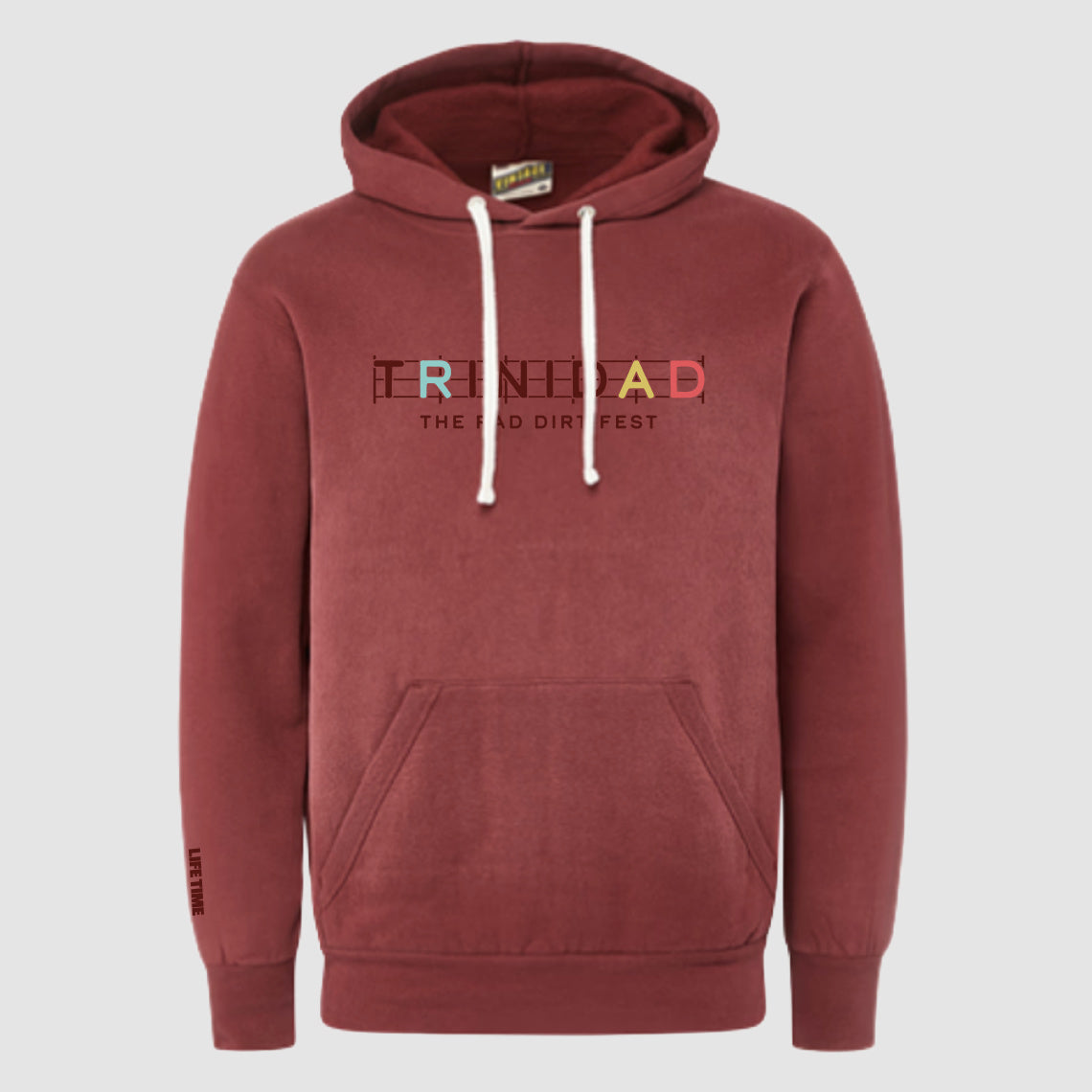 The Rad Unisex Red Hoodie