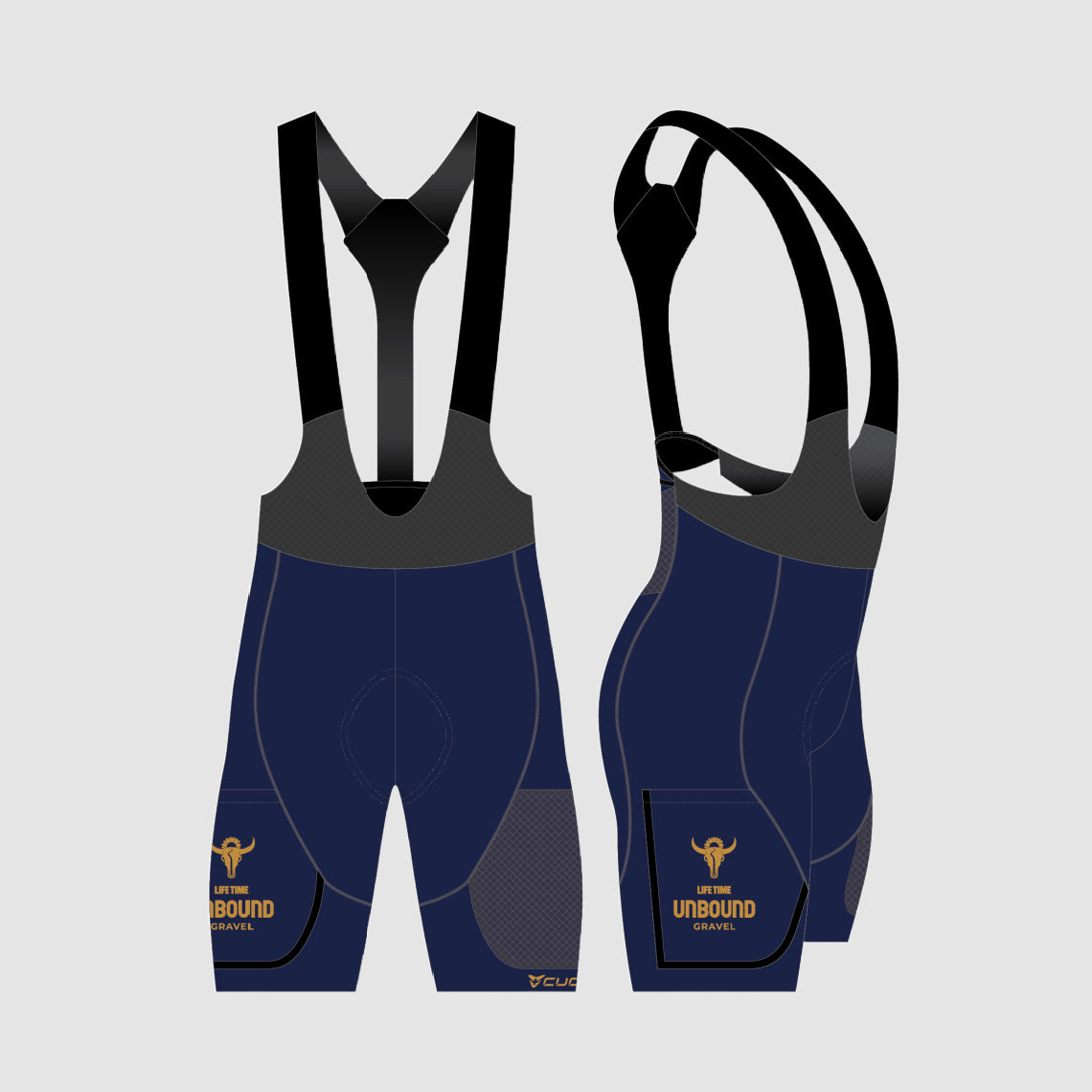 UNBOUND Women's Gold Cargo Bib