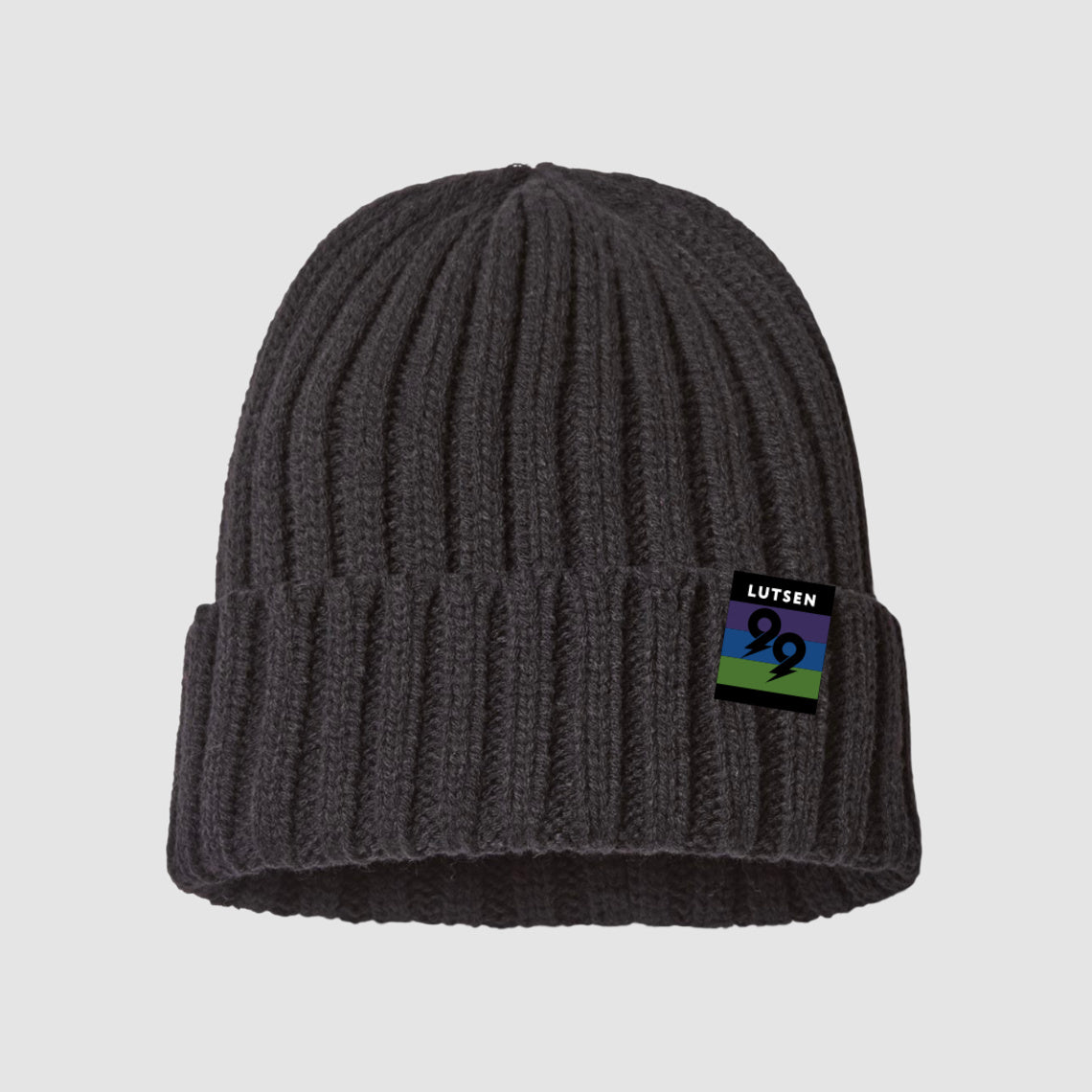 Lutsen Black Beanie