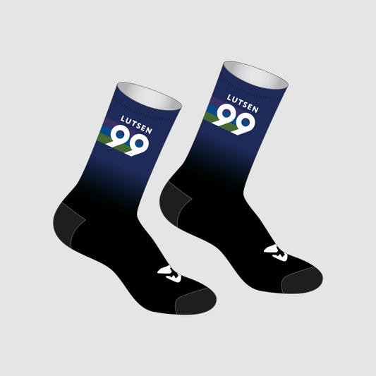 Lutsen Royal Blue Cycling Socks