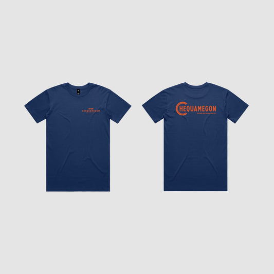 Cheq Unisex Cobalt Tee