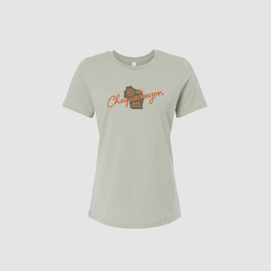 Cheq Women's Tee - Pistachio