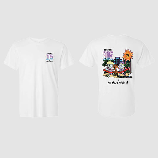 Miami 305 T-shirt x Vic Garcia Collab - PRE-ORDER ONLY